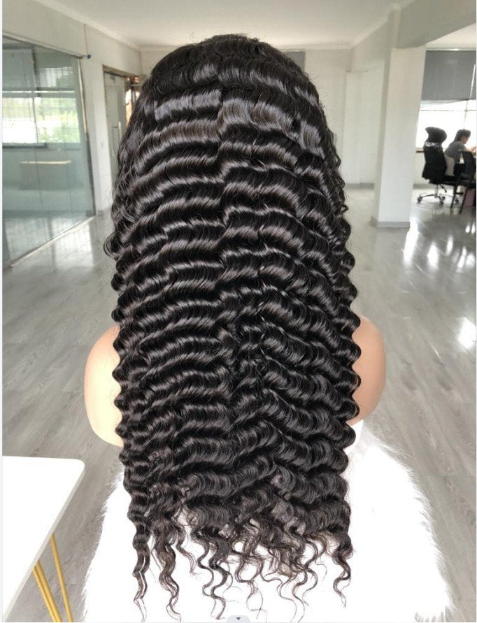 13x4 Frontal Lace Deep Wave Wig