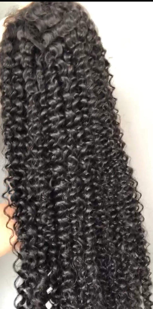 13x4 Frontal Lace Deep Curly Wig