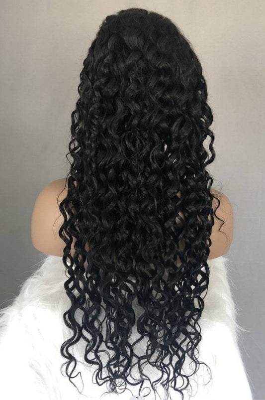 13x4 Frontal Lace Small Deep Wave Wig